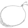 Michael Kors Bracciale da Donna Collezione Kors Brilliance. Bracciale in Argento 925 di Colore Argento con Finitura Lucida. Misure: Lunghezza: 216mm, w: 11.4mm. La referenza è MKC1770040