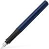 Faber-Castell 140807 - Penna stilografica Grip 2011, pennino EF, blu classico, 1 pezzo