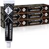 SUPERWHITE - Dentifricio Aloe Vera - Cura, Protezione e Anti-Placca - Ideale per Gengive Sensibili - Gusto Eucalipto - Confezione da 12 dentifrici da 75 ml
