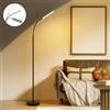LuminexDesigns Lampada da Terra LED 18W Dimmerabile, Piantana LED da Lettura con Telecomando e Controllo Touch, Collo d'Oca Flessibile 350°, Timer 1H, Memoria, Base Pesante, per Soggiorno Camera Ufficio AVEN FL06