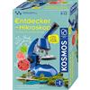 KOSMOS 636050 Entdecker-Mikroskop - Experimentierkasten für Kinder ab 8 Jahren, Schüler-Mikroskop zum Forschen und Entdecken, Weihnachtsgeschenke für Kinder