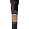 L'Oreal Paris L'Oréal Paris MakeUp Infaillible 24h Mat Cover, Fondotinta Coprente, Finish Matte, Formula a Lunga Durata, 230 Miel, 35 ml, Confezione da 1