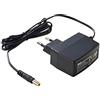 PremiumCord Alimentatore Universale 230V / 12V / 1A, Alimentatore AC/DC, Adattatore di Alimentazione per Router e Altri Dispositivi, Spina di Uscita da 5,5mm / 2,1mm, Nero, Lunghezza Cavo 1,4m