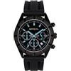 Breil, Collezione B12 H, Orologio Uomo in Acciaio con Cinturino in Silicone, Resistente all'Acqua, Quadrante con Effetto Matte, Movimento al Quarzo TMI VD53, Cassa 42 mm