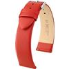 HIRSCH H HIRSCH Bracciale Toronto L - pelle di vitello italiana - classico/elegante - donna/uomo - rosso - 20 mm