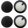 Vhbw Filtro In Spugna Per Aspirapolvere LG - Compatibile Con VR7428SP, VR7621SPG, VR8600OB, VR8600RB - Filtro Aria Di Scarico (17,7x3,8x0,4 Cm) Verde Chiaro