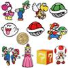 MEZHEN Toppe Termoadesive per Mario Toppa Ricamata Ricamo Patch Applique e Patch Decorative Cappello Pantaloni Scarpe Tenda Decorazione Mestiere