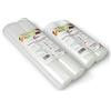 Wimex - Rotoli Sottovuoto Goffrati per Alimenti, 4 Rotoli Sottovuoto (Kit 2 Rotoli 20x600 +2 Rotoli 30x600 = 24 Metri), Conservazione Alimenti