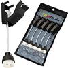 ISOLATECH Prese ceramiche antincendio GU10 con scatola di connessione e connettore rapido VDE RoHS 230-250 Volt 2A max.100W 0,75mm2 cavo LED Alogeno (qui: 5 pezzi)