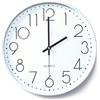 CIOXSOIO 30cm (12 pollici) Orologio da Parete Silenzioso, Senza Ticchettio Movimento al Quarzo, Numeri 3D Facile da Leggere Orologio da Muro, Orologio a Parete per Camera da Letto, Soggiorno, Cucina