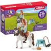 Schleich - Horse Club MIA & Spotty, colore bianco (42518)