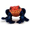 Zappi Co Peluche Giocattolo Morbido e Coccoloso per Bambini - Parte della Collezione Animali Safari, Perfetto per i Bambini (21cm Larghezza) (Rana dal dardo avvelenato (rosso/blu))