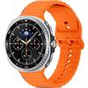 BDIG Cinturino Compatibile con Samsung Galaxy Watch 8 40mm 44mm/8 Classic 46mm Uomini Donne,Cinturini di Ricambio in Regolabile Impermeabile Silicone Morbido