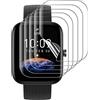 Stejnhge Pellicola Idrogel Proteggi Schermo per Amazfit Bip 3 / Amazfit Bip 3 Pro Smartwatch, [5 Pezzi] TPU Senza Bolle Trasparente HD Schermo Protettivo