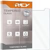 REY Pack 2X Pellicola salvaschermo per Universal 8, Misura 12 x 20,5 cm, Pellicole salvaschermo Vetro Temperato 9H+, di qualità Premium Tablet ¡¡¡ Misurare Prima di Acquistare !!!
