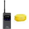 Tayogo ROCK PRO Cuffie a Conduzione Ossea Impermeabili, 4-in-1 Aperte per Nuoto, Corsa e Sport con Bluetooth, MP3, Radio FM e Modalità Ricezione (T6-giallo)