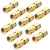 TengKo SMA Maschio a SMA Maschio Coassiale Adattatore RF Connettore SMA Coassiale Jack Connettore (10 Pack)