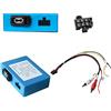 LEXXSON Decoder in fibra ottica per autoradio stereo Most Box per classi ML/GL/R/SLK/CLS e 911 Boxster Cayman per Porsche Cayenne Series Sistema Harman Kardon/Bose