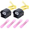 Gutol Cablaggio adattatore per cavo connettore luce targa per Laguna 2 Master 3 Megane 2 Trafic 3 Twingo 2 Vel Satis Wind Forfour 453 Fortwo