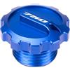 MotHeart Tappo riempitivo olio motore per moto GSX-S 750 2015-2024 GSX-R 750 2001-2026 GSX-R 750Z 2023-2026 filettatura M20 x 1.5 CNC in alluminio facile installazione accessori (blu)