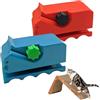 ZesGlyxyr Taglierine per Grattacieli, Taglierina per Carta per Tiragraffi Cartone, Taglierina 3D per Cartone Stampato, per Realizzare Tiragraffi per Gatti (Blu, Rosso)