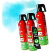 notlok Safety Work 3x Estintore per incendi elettrici + A F | Estintore per Casa e Auto | Forma Spray | Mini Estintore Elettrico Portatile | Estintore Batterie Litio + Auto Elettrica | 1 pezzo, 750 ml