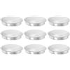 PATIKIL 1.3/32mm Foro Lavello Cucina, 9 Pcs Copriforo Rubinetto Acciaio Inox Piastra Copriforo Lavello Cucina Tappi Foro Lavello Metallo