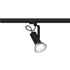 Paulmann 95411 Sistema ProRail3 Apol II E27 Max. Binario da soffitto in Metallo e plastica, 50 W, 230 V, Colore: Nero