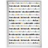 Blindecor Easy Tende senza forature Stampate - Tenda traslucida con stampa digitale, semiluna, 100 x 150 cm (larghezza per altezza). Dimensioni del tessuto 97 x 145 cm