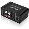 ATNEDCVH Mini piccolo preamplificatore audio stereo compatibile con RCA 3,5 mm,