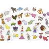Eduplay, set di tatuaggi 130072, scuola materna (taglia unica, 50 pezzi)