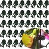 YEAMLTE Clip per Piante 40 Pezzi Clips Plante Rampicanti Plastica Sostegno per Orchidee Fiori Mini Pinzette di Supporto Orchidea Accessori Piante Primaverili per Sostenere Piantes Fisse Piantine (Verde)