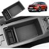 GAFAT Compatibile con Nuovo Opel Frontera 2025 2026 Ibrido EV Consola Centrale, Scatola Portaoggetti, Poggiabraccio Organizer, Cassetti per Opel Frontera GS 2025, con Tappetino in Gomma e Portamonete