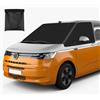 WEDDKAMSH Copertura parabrezza auto sostitutiva per VW T7 2022-2024, 600D impermeabile, protezione solare per parabrezza, tappetini termici, copertura oscurante anti-UV/gelo/ghiaccio/polvere (per VW T7 Nero)