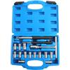 maXpeedingrods Injector Seats Cutter Set Universal Tool Kit 17 mm 19 mm | 17TLG Set di utensili per la rimozione delle sedi di tenuta degli iniettori, frese per sedi di iniettori diesel, blu