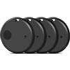 Pohicoo Air Tracker Tag Tracker 4 pezzi, Smart Finder Compatibile con Apple Dov'è (solo iOS), Localizzatore di oggetti Bluetooth per valigie/portafogli/chiavi/borse/bagagli, batteria sostituibile