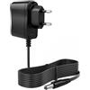 Poeloisy Alimentatore 12V 1A 12W Universale con Connettore DC 5.5x2.1mm, Ingresso AC 100-240V 50/60Hz, Cavo da 1 Metro, Adattatore di Corrente Compatto e Sicuro per Telecamere CCTV, Router, Strisce LED, TV Box