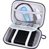 co2CREA Nero EVA antiurto Pad viaggio di trasporto della pelle Box Cover protettiva Caso Borse custodie Per 2.5 inch WD Western Digital My Passport Ultra Elements/ Samsung M3 Slimline/Toshiba Canvio Basics/Seagate Backup Plus Slim Hard disk disco rigido …