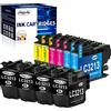 Jagute LC3213 Cartucce d'inchiostro Compatibile per Brother LC3213 LC3211, 10 Pack | LC3213 Multipack Compatibile per Brother MFC-J491DW MFC-J497DW DCP-J572DW DCP-J772DW DCP-J774DW MFC-J890DW MFC-J895DW