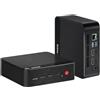 Beelink Mini PC SER5 Max, AMD Ryzen R7 7735HS, 8C/16T, fino a 4,75 GHz, Mini Computer 24 GB LPDDR5 RAM 500 GB PCIe SSD, Display Triplo 4K (HDMI + DP 1.4 + Type-C) / Gigabit Ethernet/WiFi 6 / BT 5.2