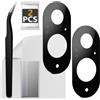 ExtKry 2 Pezzi Vetro Fotocamera per Google Pixel 9 G2YBB GUR25 G1B60 | Qualità originale vetro fotocamera lente fotocamera camera glass sostituzione lente posteriore con kit riparazione.