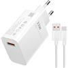 Generico Caricatore Per Xiaomi 33W con Cavo USB-C 1 Metro Incluso, Caricabatterie veloce Per Xiaomi Mi 13 Mi 12 Mi12Pro Mi11 11 Ultra Mi11 lite Mi 10 Redmi Note 12 11 11 Pro 10 10 Pro Adattatore TurboCharge