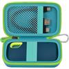 GWCASE Hard Case Compatible with SanDisk 500GB/ 1TB/ 2TB/ 4TB Extreme Portable SSD - Up to 1050MB/s - USB-C, USB 3.2 Gen 2 - External Solid State Drive. Carrying Travel Holder for USB Cable - Green (Box Only