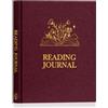 Lanpn Diario di Lettura per Book Lovers, Diario di Lettore Reading Book Journal in Lino, Taccuino di Lettura, Diario Personale Agenda Lettura Book Tracker con 52 Recensioni di Libri (Viola)