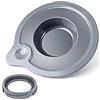 JOYSOG Copertura della ciotola del miscelatore per KitchenAid basamento della testa di inclinazione del miscelatore K5GB 5quart ciotola di vetro, accessori del miscelatore per kitchenaid 5Quart Blender