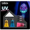 Boland - Set di make-up per Halloween, trucco UV luminoso e accessori, make-up per carnevale e feste a tema
