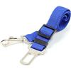 Neuftech Cintura di sicurezza guinzaglio regolabile per cane auto 65cm (Blu)