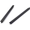 Ndjiloik Maniglie da cucina, 6 pezzi, colore nero, 320 mm, distanza tra i fori per armadi, mobili da cucina, armadi, cassetti, maniglie per cassetti