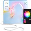 Philips Hue Striscia LED Hue Essential, 10 m, RGBIC, Colori e Atmosfere Vivaci, Luce Flessibile per Interni, Installazione Facile, Controllo App e Voce, compatibile con Alexa, Google Assistant e Apple Home