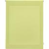 DECORBLIND Tenda a rullo trasparente liscia, dimensioni della tenda: 80 x 175 x 175 cm (L x L), tinta unita, 77 x 170 cm, traslucido, colore pistacchio, facile da installare a parete o a soffitto